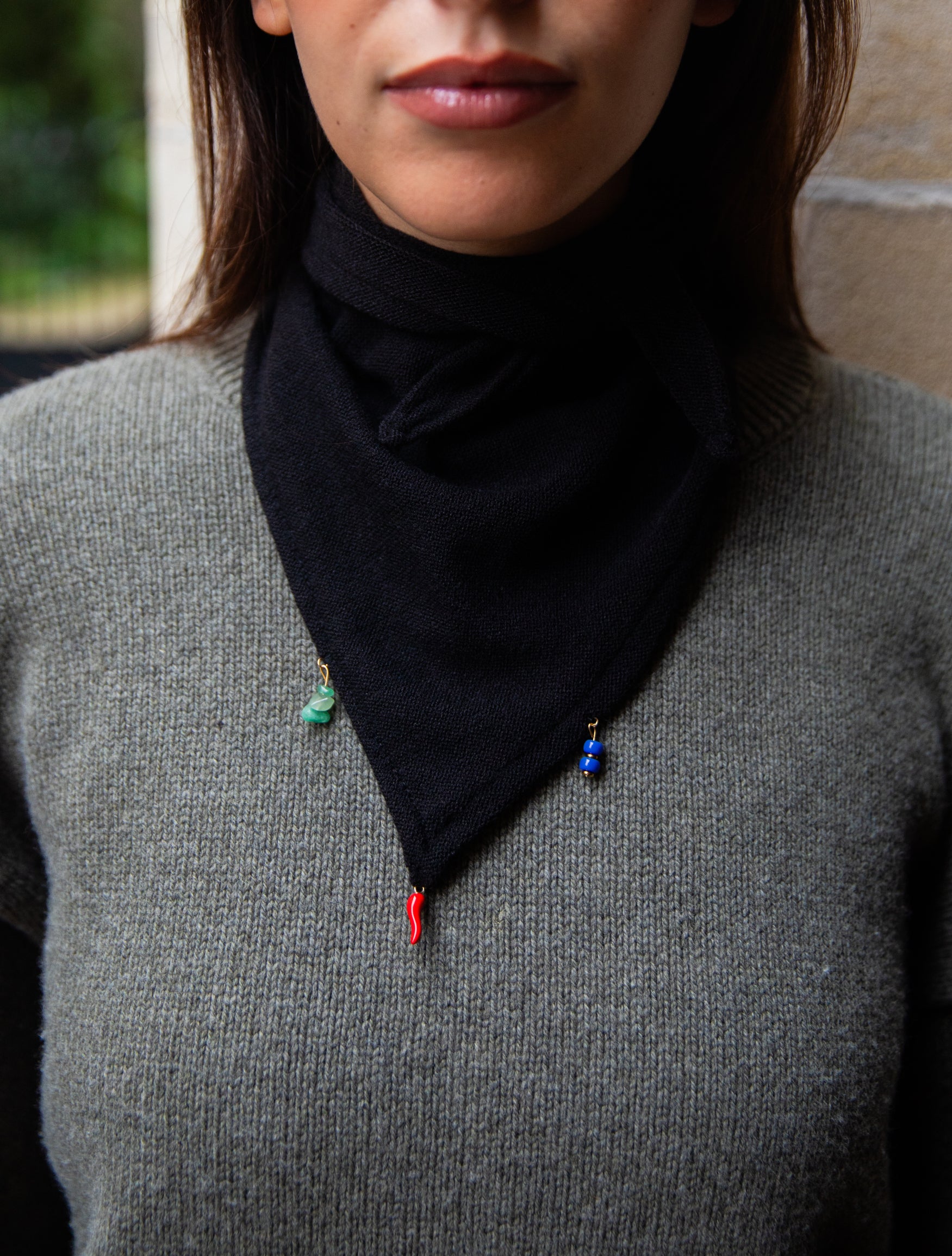 Fichu Jacqueline (en maille)