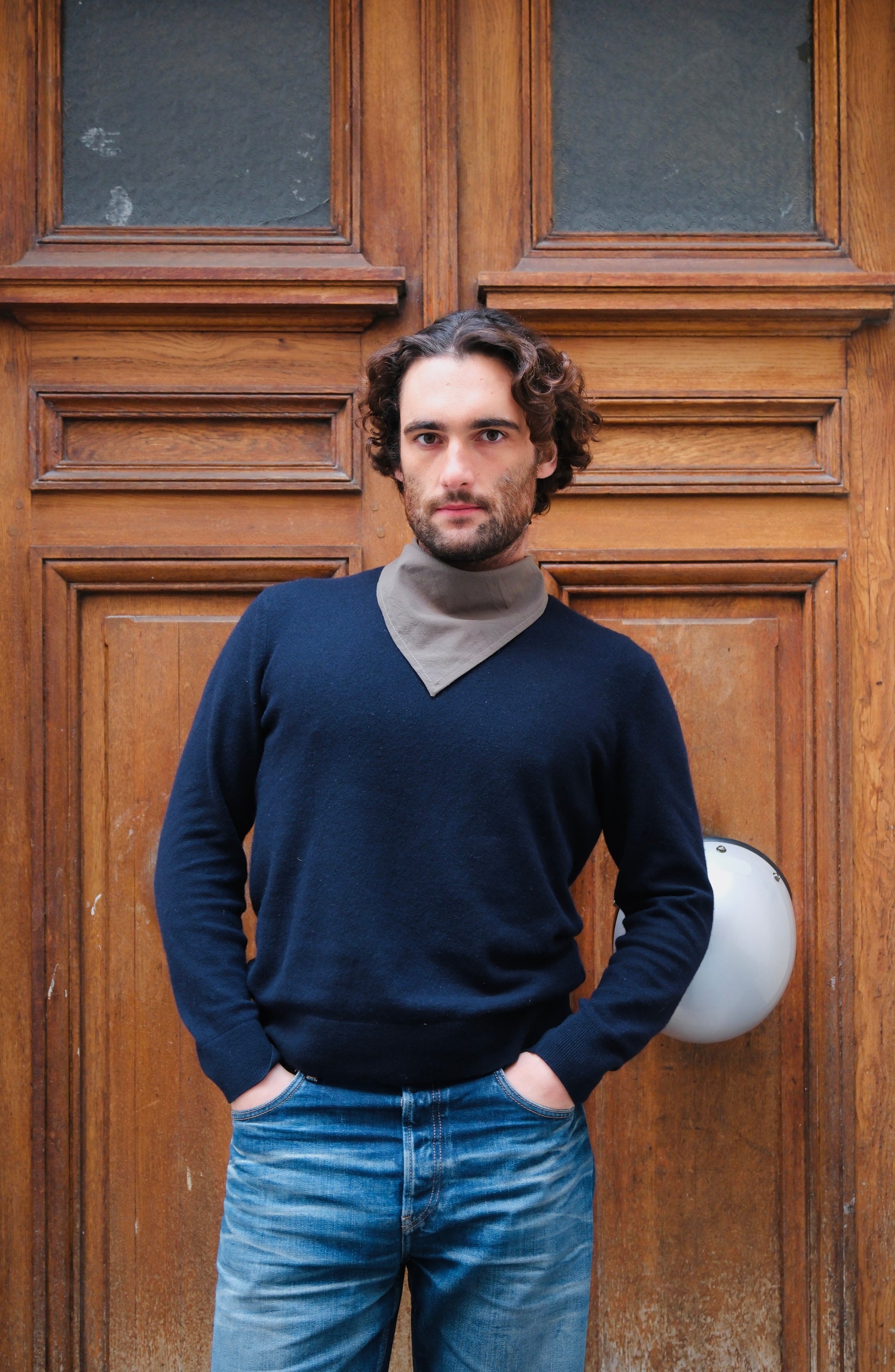 Fichu sans charms - Kaki