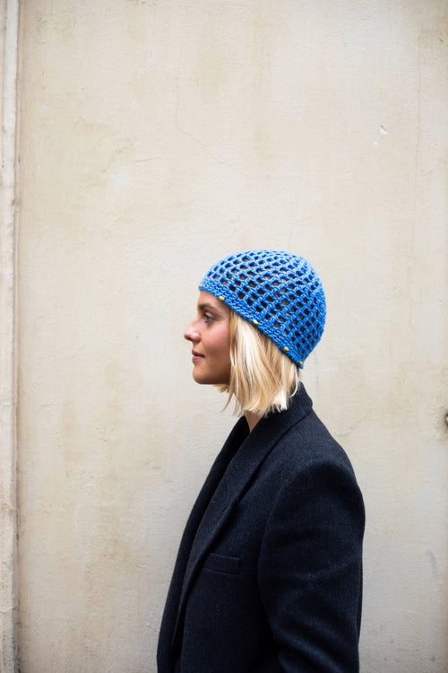 Beanie bleu roi